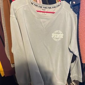 Pink crew neck